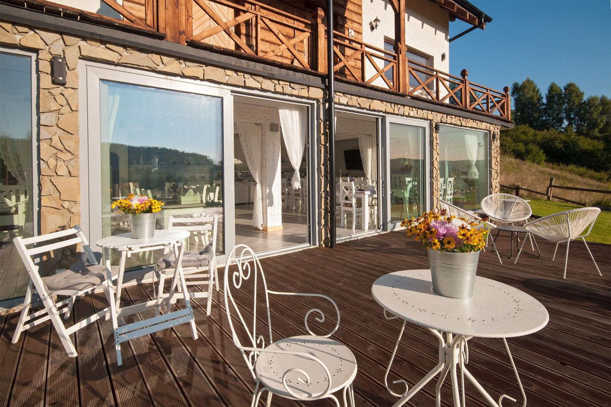 Chata W Bieszczadzie Apartamenty I Domki Z Basenem Bieszczady Polanczyk Exterior photo